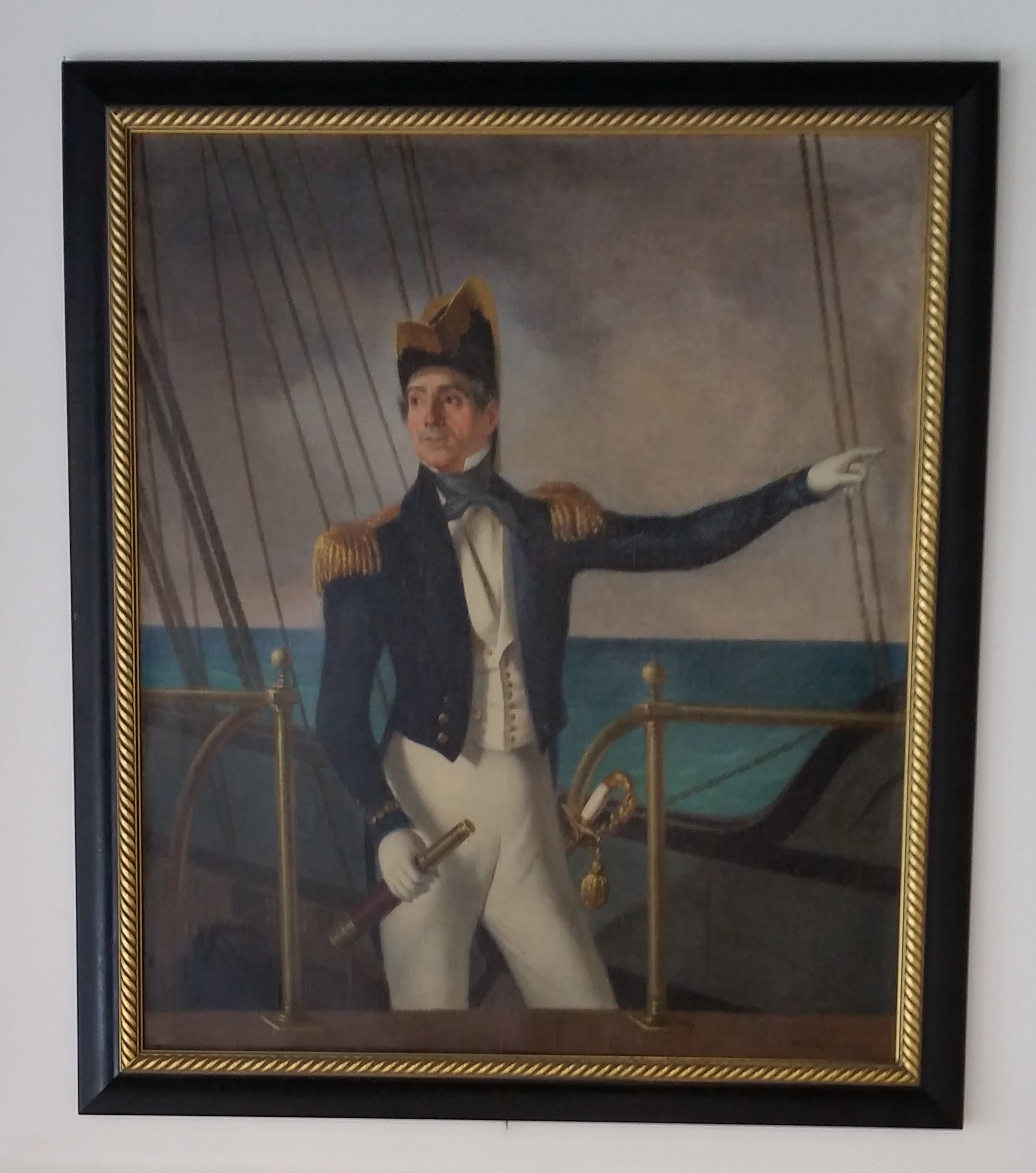 Portrait of Admiral LaVallette